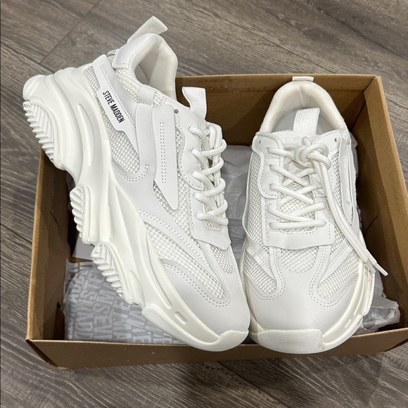 Steve Madden possession women’s sneaker white size 10 - Picture 5 of 6